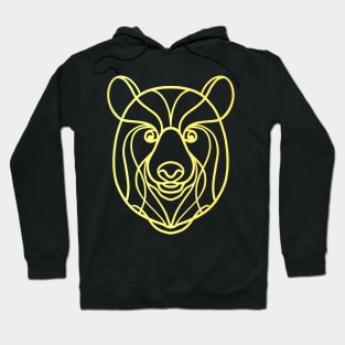 Bear line art Hoodie